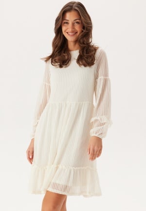 ONLY Onlnaja L/S Baloon Dress Cloud Dancer S
