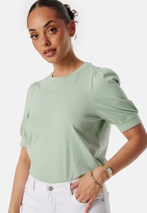 VERO MODA Vmkerry 2/4 O-Neck Top Silt Green XS