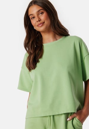 Pieces Pcchilli Summer Loose Sweat Green L