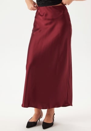 Object Collectors Item Objsateen Mw Ancle Skirt  Cabernet 38