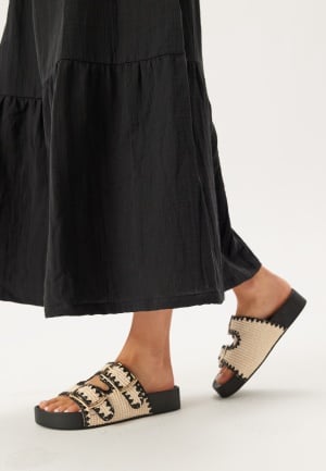 Steve Madden On Deck Sandal Natural Raffia 38