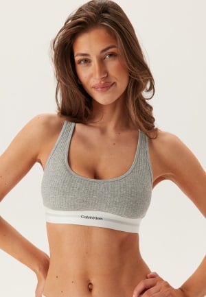 Calvin Klein Lightly Lined Bralette P7A Grey Heather M