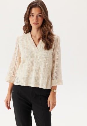 VILA Vilumena V-neck 3/4 TOP TOP To Birch M