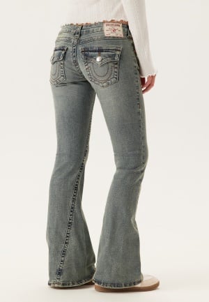 True Religion Joey Low Rise Flare Flap Medium Vintage 28