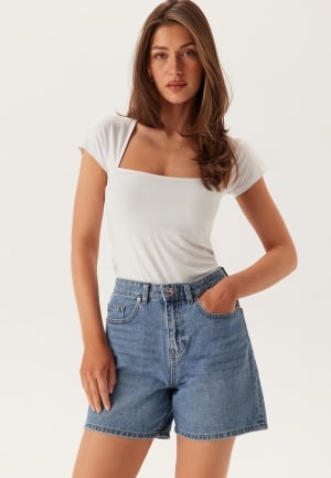 ONLY Onlphine Dnm Shorts  Light Blue Denim M