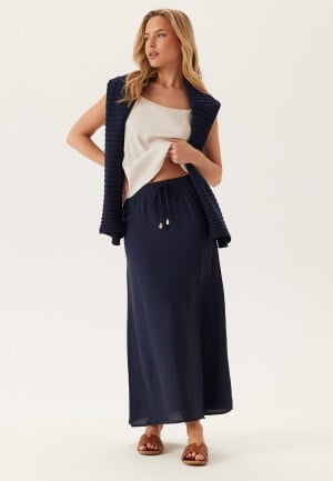 VERO MODA Vmpalina Long Skirt Navy Blazer M