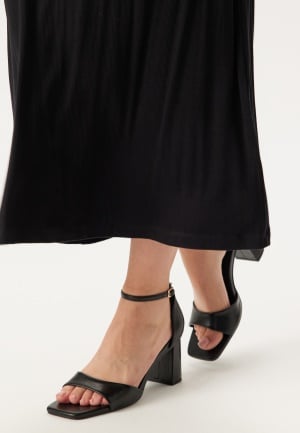 BUBBLEROOM Mid Heel Sandal Black 39