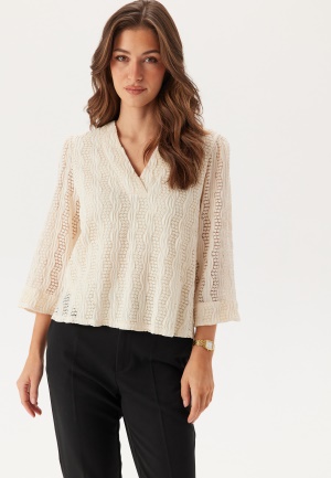 VILA Vilumena V-neck 3/4 TOP TOP To Birch L