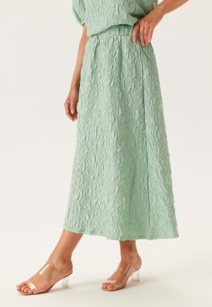 VILA Visophia Hw Volume Midi Skirt Silt Green L