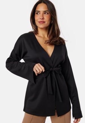 Happy Holly Dawn Jersey Blazer Black 44/46