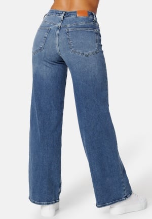 ONLY Onlmadison Blush HW Wide Denim Medium Blue Denim XS/32