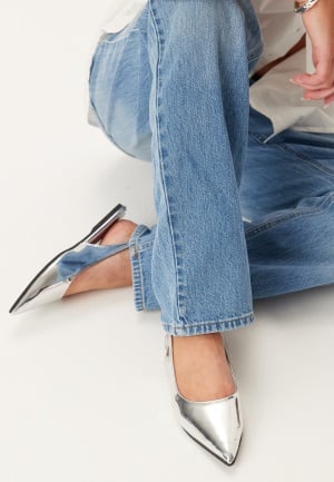 ONLY Onlaura-2 Pu Slingback Ballari silver 41