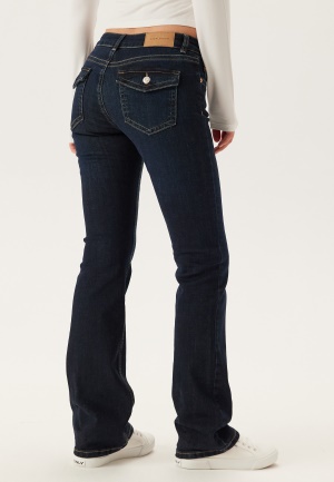 BUBBLEROOM Low Bootcut Flap Jeans Dark blue 44