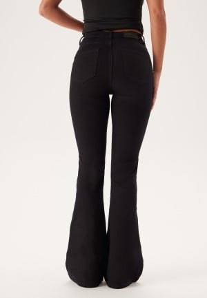 BUBBLEROOM High Flare Superstretch Jeans Black 46