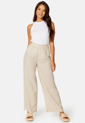 ONLY Onltokyo  Linen Blend Pant Moonbeam XL/30