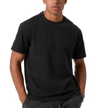 Björn Borg Oversized Washed T-shirt Sort bomuld X-Large Herre