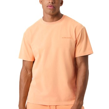 Björn Borg Oversized Washed T-shirt Orange bomuld Large Herre