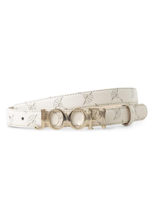 JOOP! Bælte  beige / creme / guld