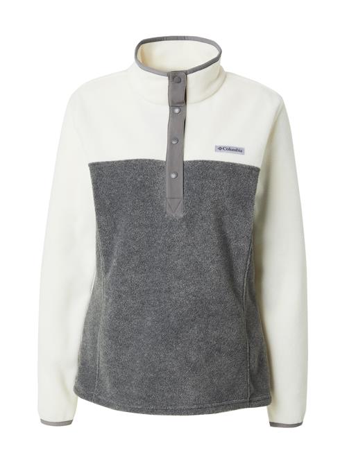 COLUMBIA Sportsweatshirt 'Benton Springs'  mørkegrå / hvid