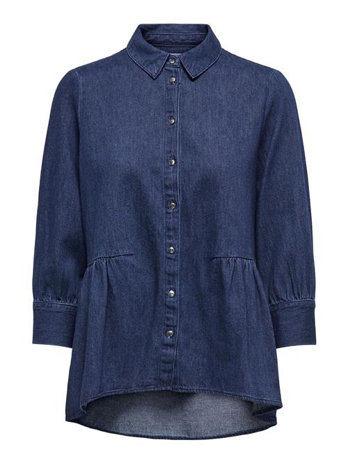ONLY Bluse  blå
