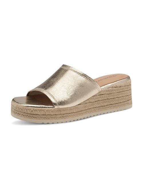 Tamaris Pantoletter  guld