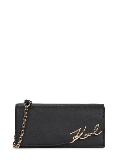 Karl Lagerfeld Skuldertaske  guld / sort