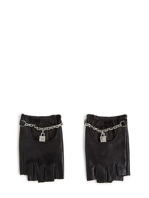 Karl Lagerfeld Korte fingerhandsker  sort