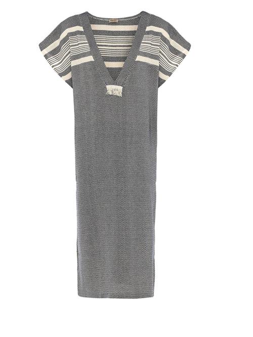 Ikigai the City Kjole  sort / offwhite