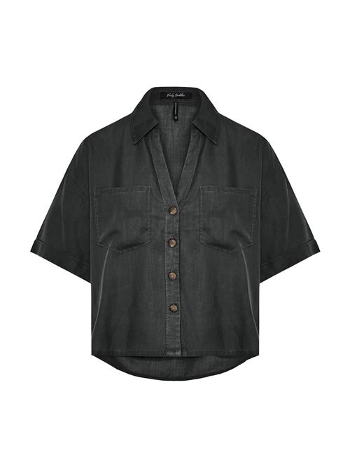 Funky Buddha Bluse  sort