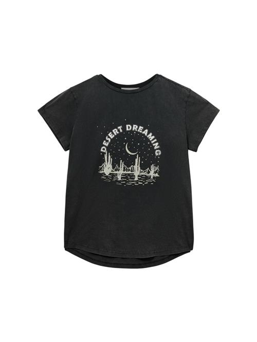 Sofie Schnoor Shirts 'Zoeysw'  sort-meleret / hvid