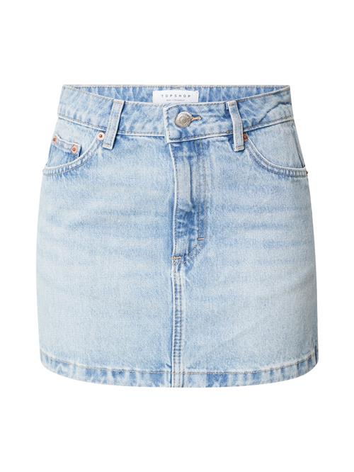 TOPSHOP Nederdel  lyseblå