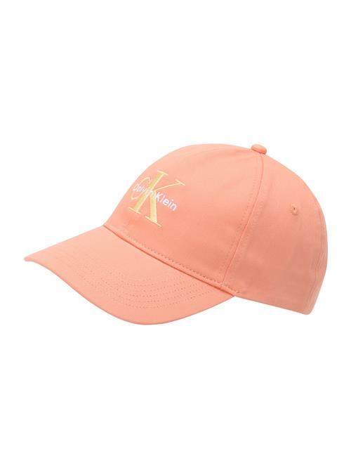 Calvin Klein Jeans Hætte  pastelgul / lyseorange / hvid