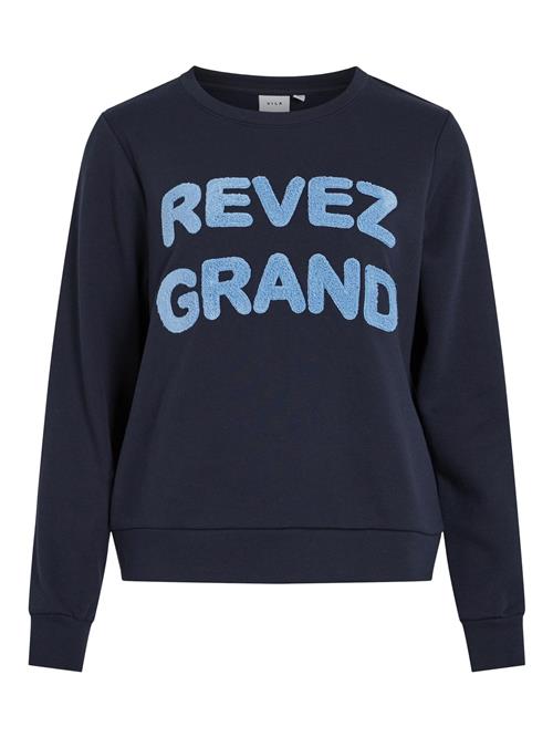 VILA Sweatshirt  navy / lyseblå