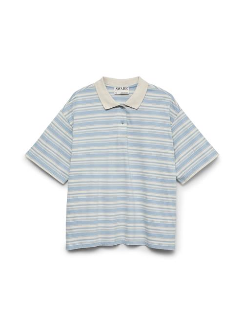 VERO MODA Shirts 'VMMaren'  himmelblå / hvid