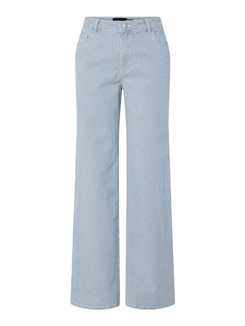 PIECES Jeans 'PCBillo'  blue denim / offwhite