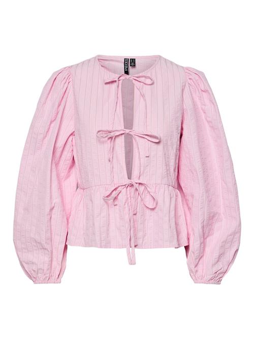 Se PIECES Bluse 'PCAgnete'  lyserød ved About You