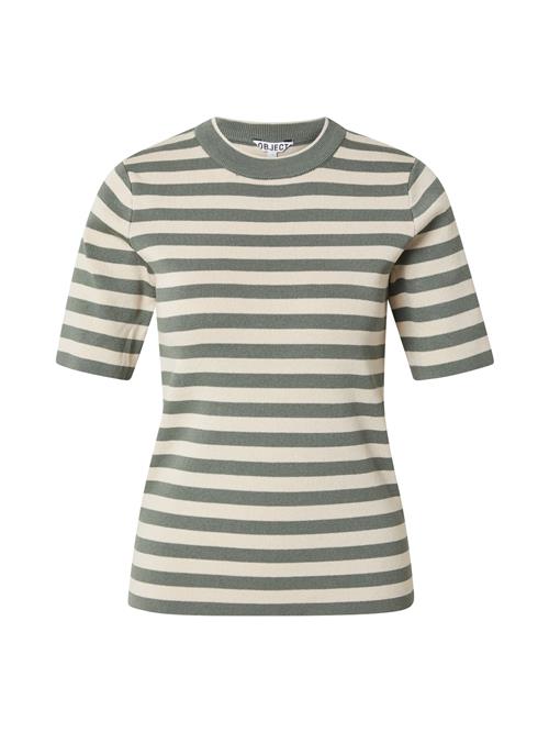 Se OBJECT Shirts 'OBJEster'  creme / jade ved About You