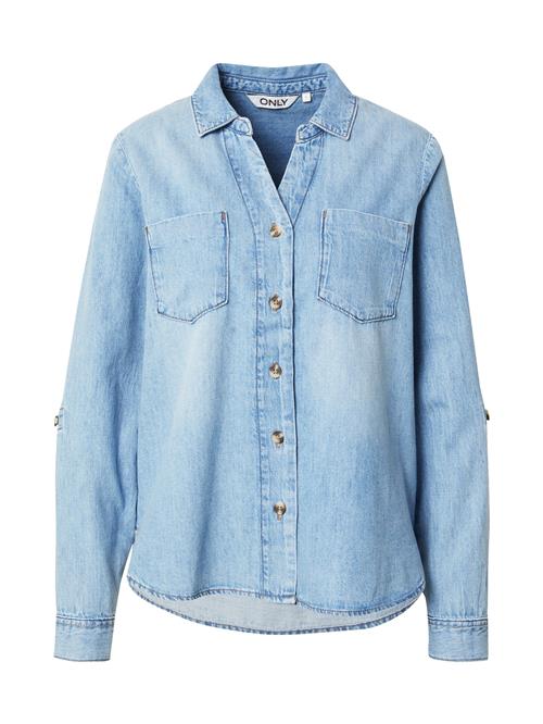 ONLY Bluse 'ONLYASMIN'  blue denim