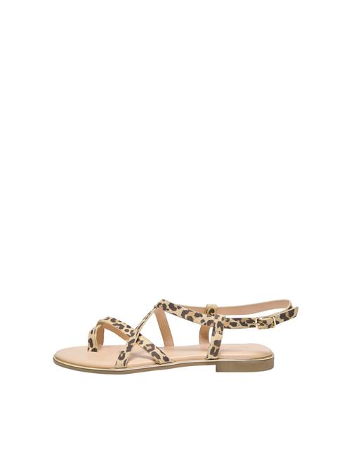 ONLY Sandaler med rem 'ONLMari-2'  beige / lysebrun / antracit