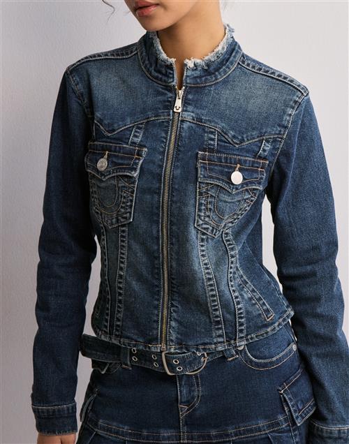 True Religion - Blå - Slim Jimmy Jacket