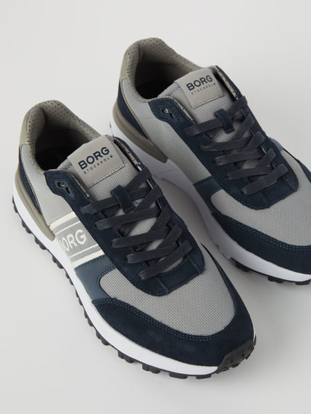 Björn Borg Men's Sneakers R2400 Suede Marineblå, 41