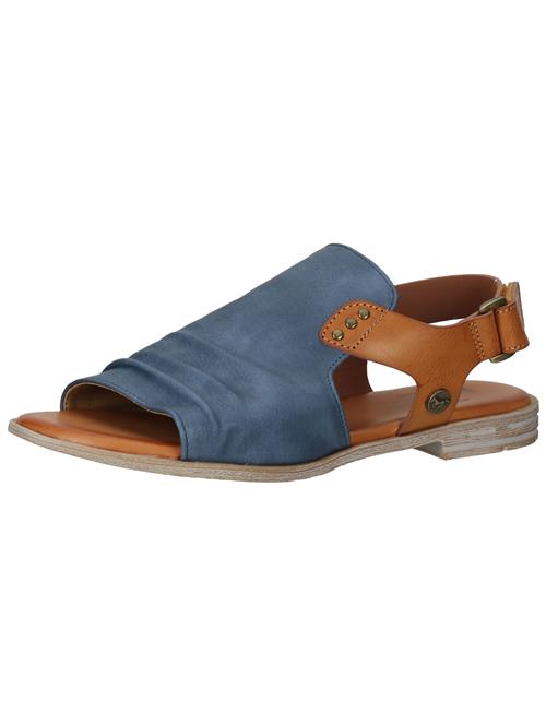 MUSTANG Sandaler  dueblå / cognac