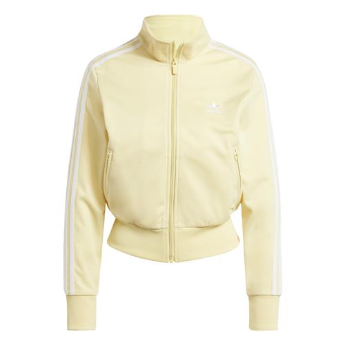 ADIDAS ORIGINALS Sweatjakke 'Adicolor Classics Firebird'  pastelgul / hvid