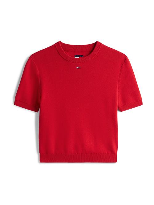 Tommy Jeans Sweatshirt 'TJW ESSENTIAL SS'  rød