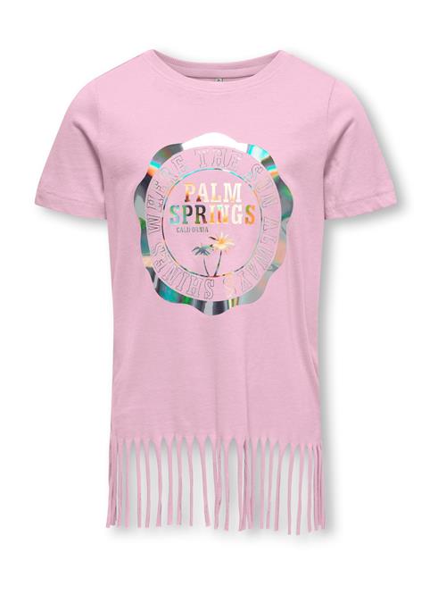 ONLY GIRLS Bluser & t-shirts 'KOGALISON'  lysviolet / sølv