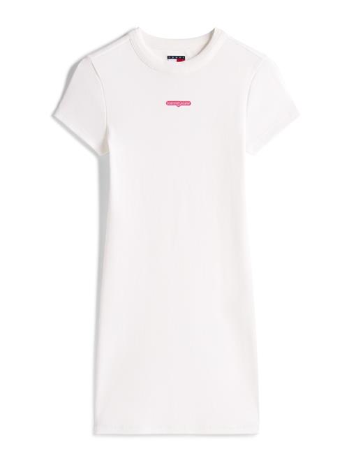 Se Tommy Jeans Kjole  rosé / lys pink / hvid ved About You