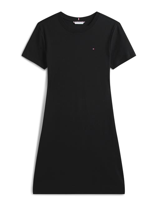 Se TOMMY HILFIGER Kjole 'NEW CODY'  rød / sort / offwhite ved About You
