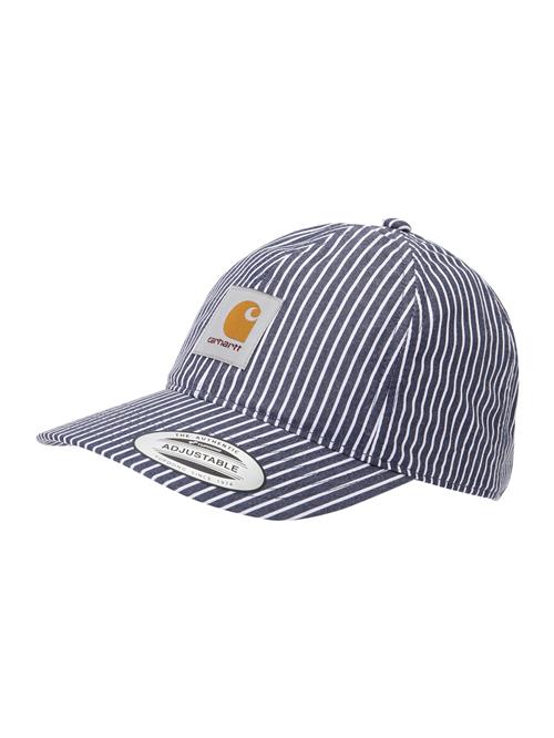 Carhartt WIP Hætte 'Notus'  mørkeblå / orange / hvid