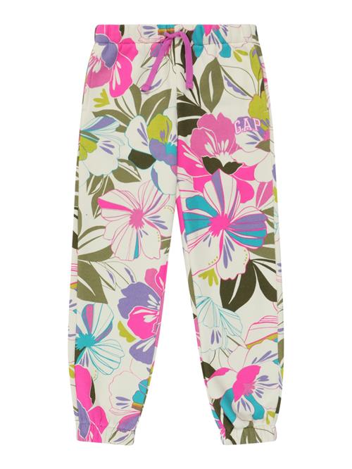 GAP Bukser 'HERITAGE'  lyseblå / mørkegrøn / pink / offwhite