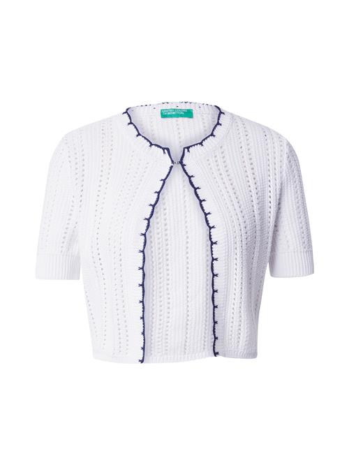UNITED COLORS OF BENETTON Cardigan  navy / hvid
